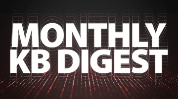Image that reads: Monthly KB Digest