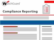WatchGuard Compliance Reporting Datasheet