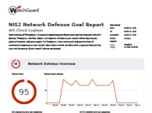 NIS2 Sample Network Defense Goal Report