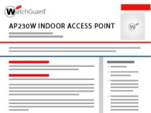 WatchGuard AP230W Datasheet
